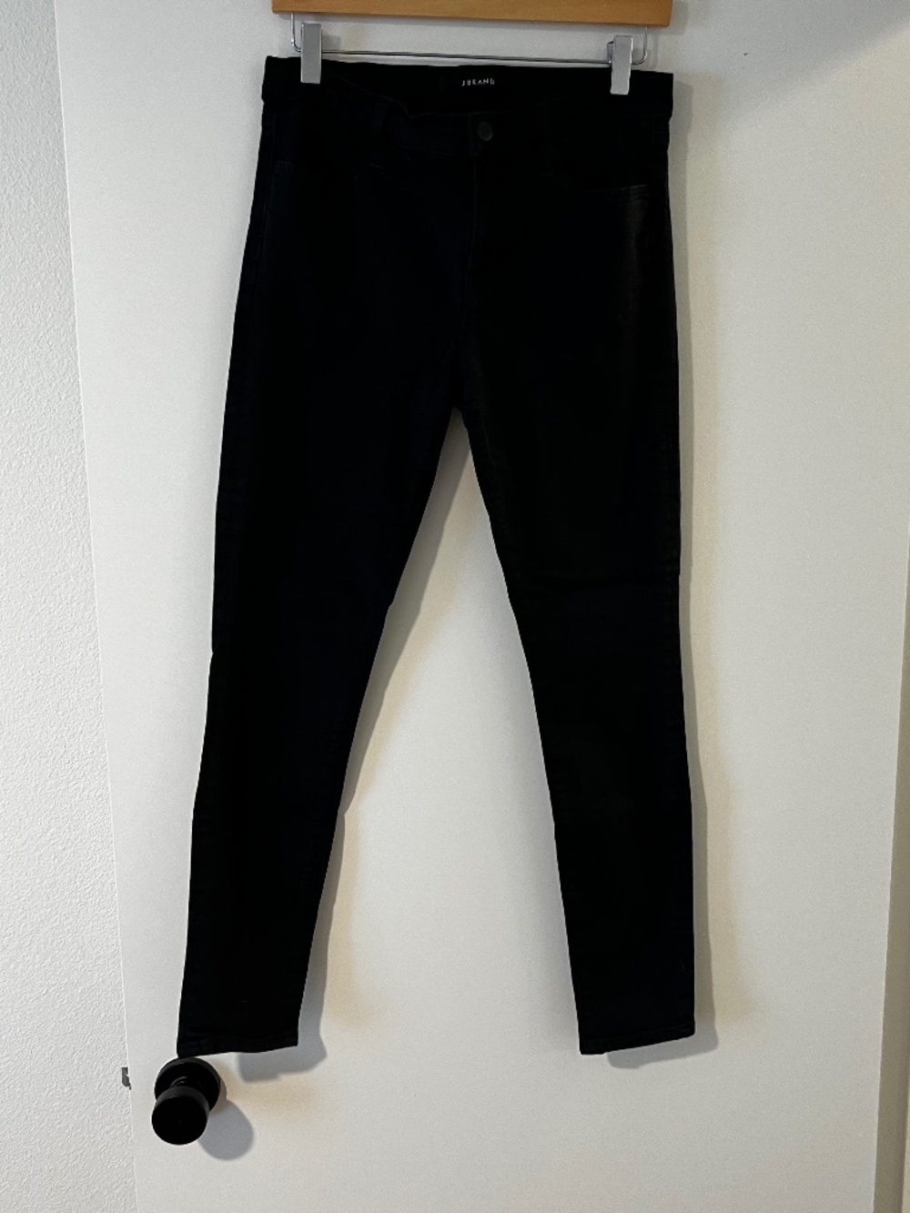 J Brand Black Super Skinny Jean 28